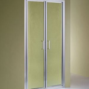 PORTA DOCCIA A 2 BATTENTI THIN CROMO