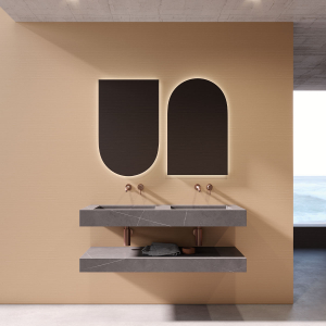 COMPOSIZIONE N.2 STEIN 120 A DOPPIA VASCA