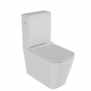 Vaso monoblocco Bianco lucido KUBE