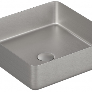 LAVABO INOX 4040Q IN ACCIAIO