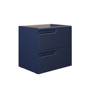 BASE PURO PORTALAVABO 2 CASSETTI 60 SINISTRA BLU OPACO