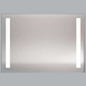 SPECCHIO VERSO CON 2 FASCE LED