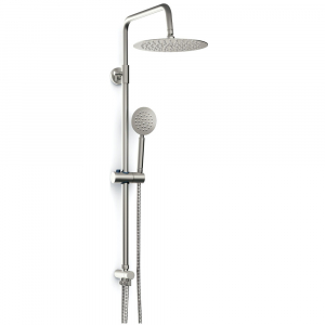 SET DOCCIA TIME Inox SPAZZOLATO