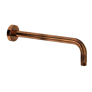 BRACCIO DOCCIA SERIE OMEGA ORIZZONTALE RAME SPAZZOLATO