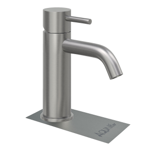 BASETTA expo KUBE LAVABO acciai INOX SPAZZOLATO