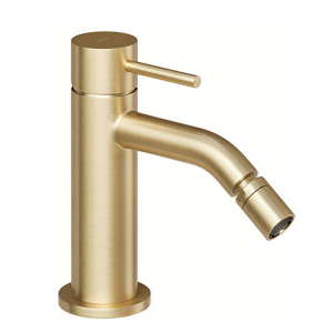 MISCELATORE BIDET LIFE Ø34 Acciaio Inox 316L ORO SPAZZOLATO