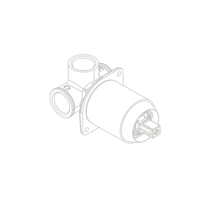 CORPO x INCASSO DOCCIA NORMALE CROMO