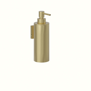 DISPENSER A PARETE LIFE ACCIAIO INOX ORO SPAZZOLATO
