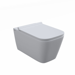 VASO SOSPESO RIMEX KUBE BIANCO OPACO FISSAGGIO DAL BASSO