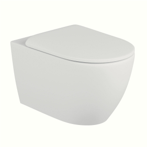 VASO SOSPESO ROUND BIANCO OPACO FISSAGGIO DAL BASSO