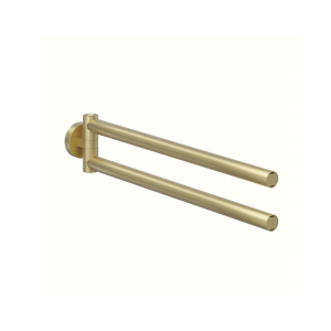 P. ASCIUGAMANI A SNODO LIFE ACCIAIO INOX ORO SPAZZOLATO