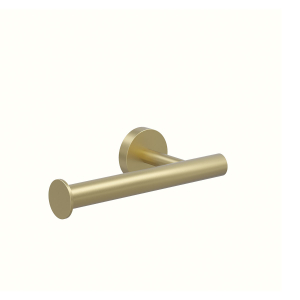 PORTO ROTOLO APERTO LIFE ACCIAIO INOX ORO SPAZZOLATO