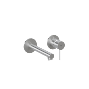 MISC. LAVABO INCASSO 2 PIASTRE SLIM VISUAL INOX