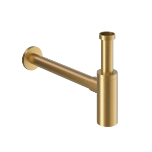SIFONE LAVABO MINIMAL 11/4x32 ORO SPAZZ