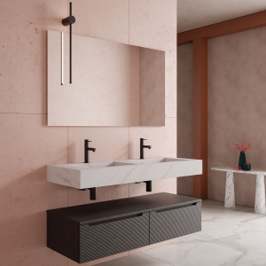 COMPOSIZIONE N. 1 STEIN - 120 DOPPIA VASCA