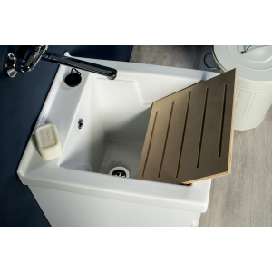 LAVATOIO 46x51 ONDA BIANCO