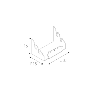 ESPOSITORE FINITURE MOBILI 2 Posti AQUAL