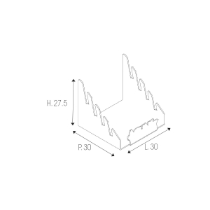 ESPOSITORE FINITURE MOBILI 4 Posti AQUAL